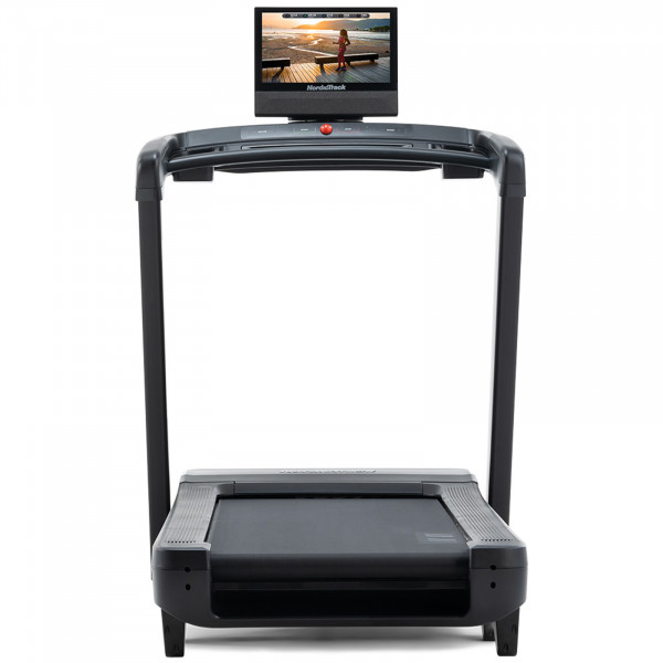 Front view of the NordicTrack Commercial 1750 Treadmill.