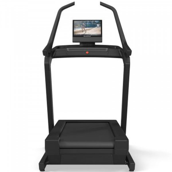 Front view of the NordicTrack X16 Treadmill.
