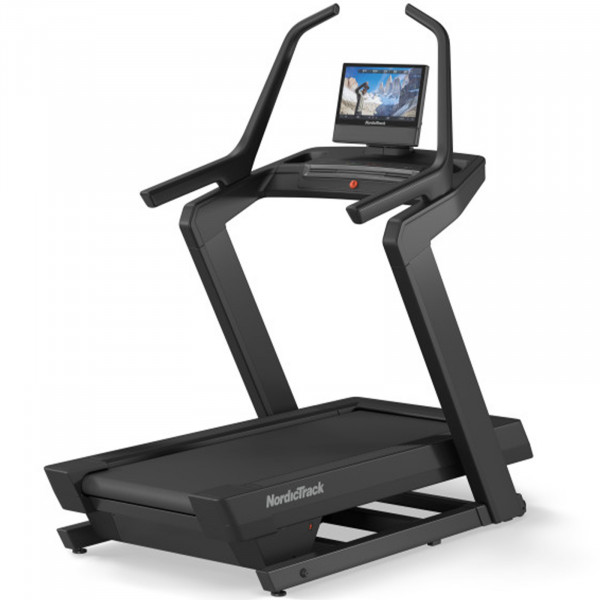 Front right view of the NordicTrack X16 Treadmill.
