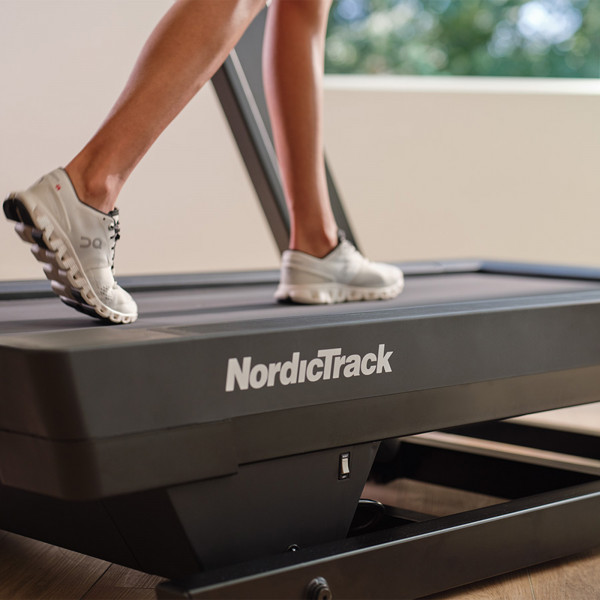 Close-up of the NordicTrack X24 Treadmill’s belt.