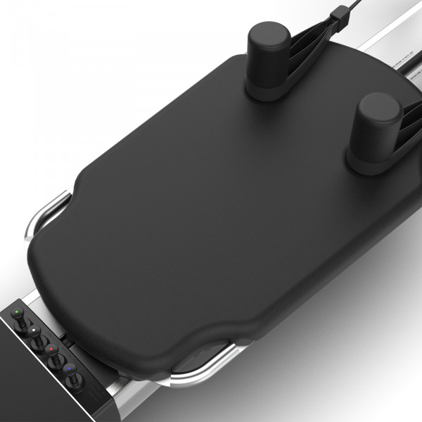 Top view of the padded carriage on the NordicTrack Ultra 1 Reform RX-S