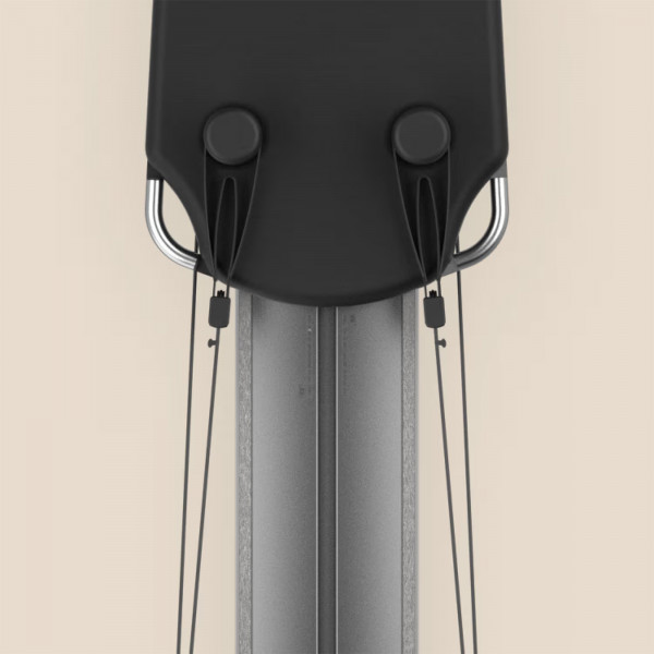 Top view of the enclosed spring housing on the NordicTrack Ultra 1 Reform RX-S
