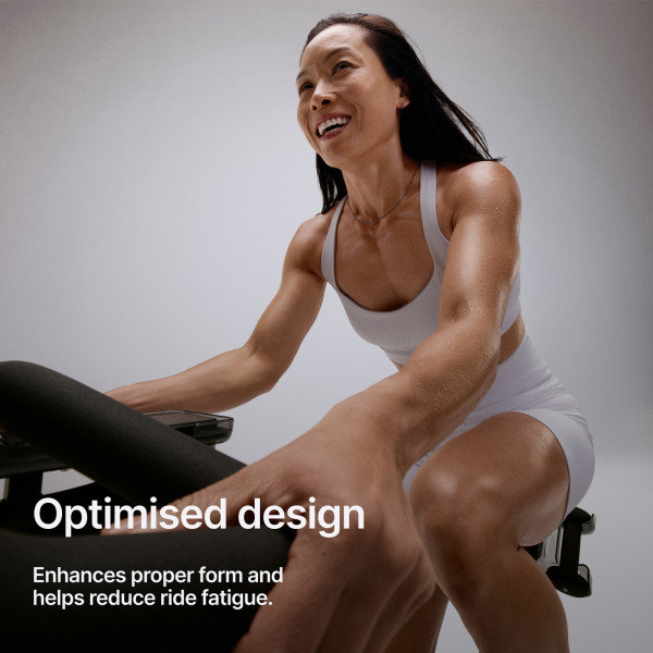 Infographic for the Peloton Comfort Saddle - Install - optimised design