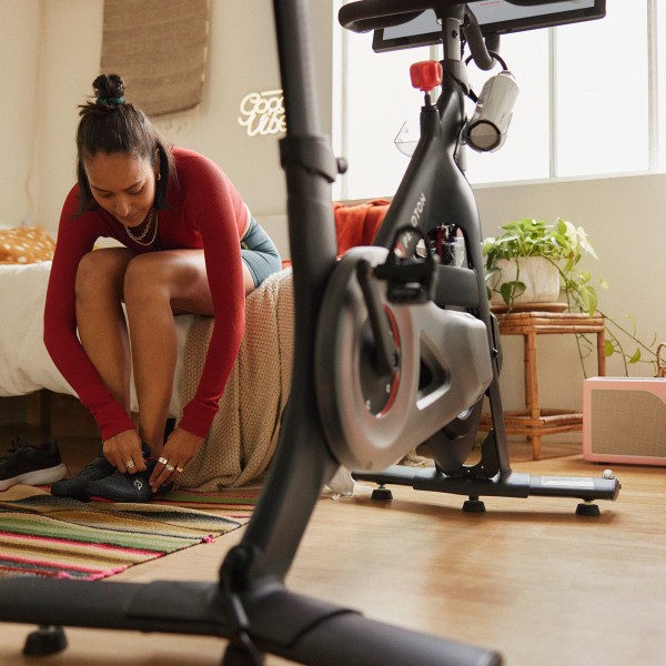 Peloton Bike - compatible with standard 3-bolt cycle shoes