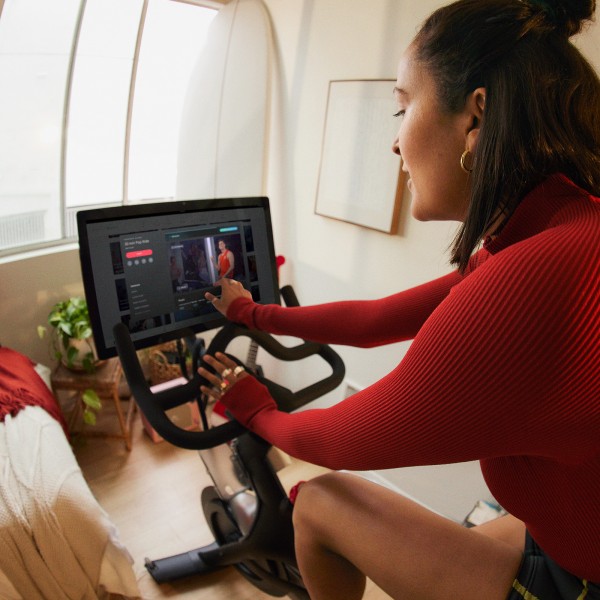 Peloton Bike - access to a wide range of courses via the Peloton App