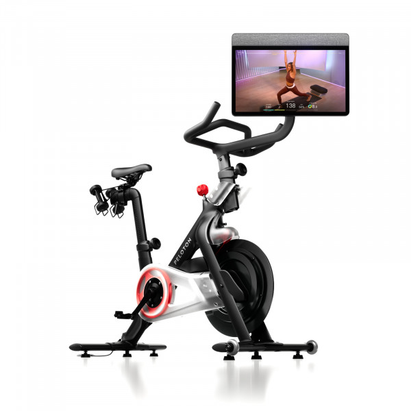 A white background product image of the Peloton Cross Training Bike.