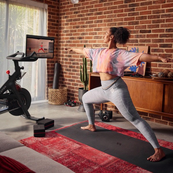 Peloton Bike+ - a variety of exercise routines
