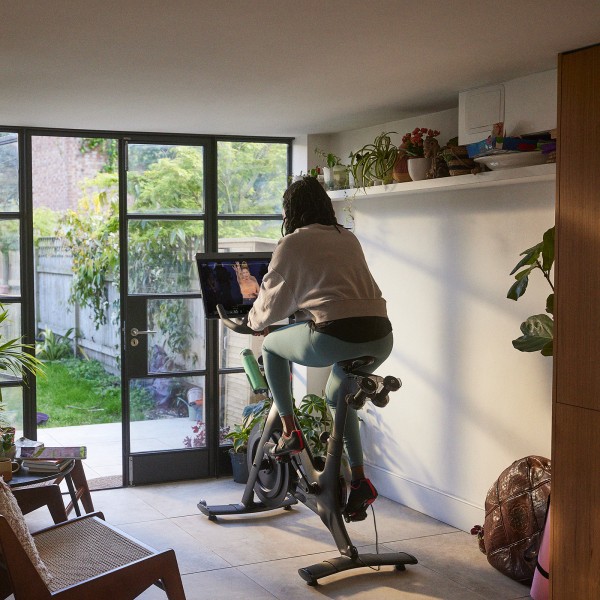 Peloton Bike+ - space-efficient design