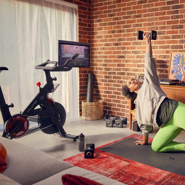 Peloton Bike+ - immersive online fitness community experience