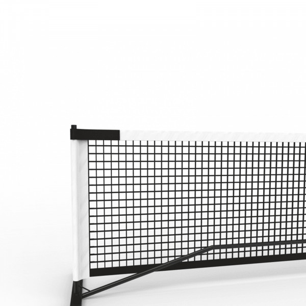 Detail view of the Pickleball United 10 Foot Driveway Net support bar