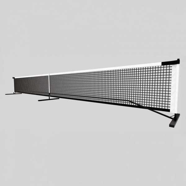 Top-angled view of the Pickleball United 22 Foot Driveway Net