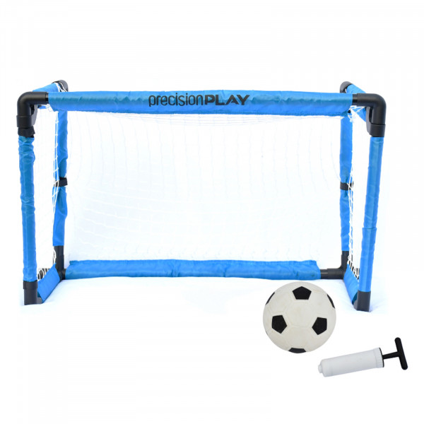 PrecisionPLAY 2-in-1 Combo Set football goal with pump and ball
