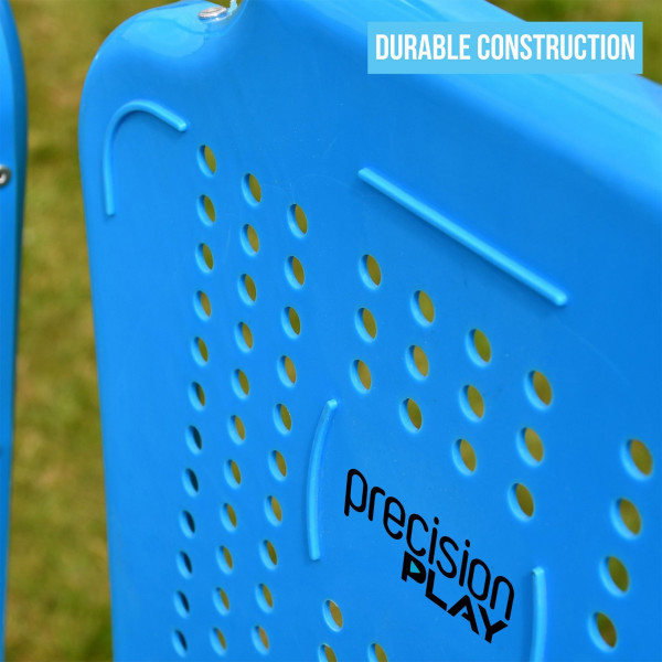 Close-up of PrecisionPLAY Mini Mannequin durable construction panel