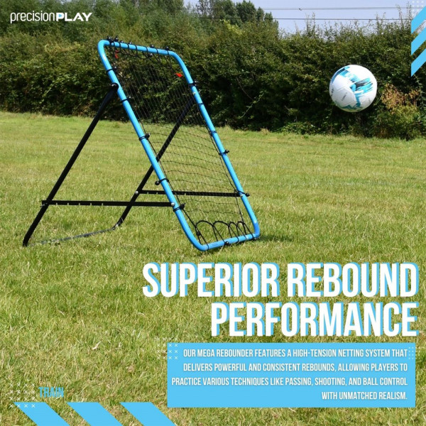 PrecisionPLAY Adjustable Rebounder demonstrating rebound performance
