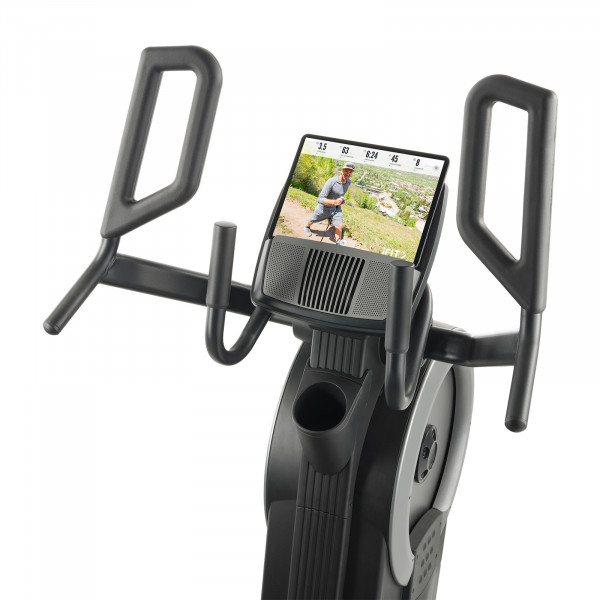 Console view of the ProForm Trainer HL Elliptical Machine & Stepper