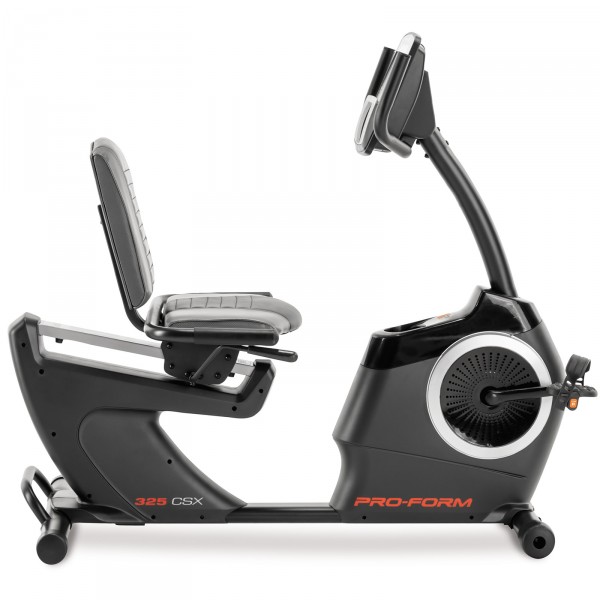 ProForm 325 CSX Recumbent Bike - side profile view