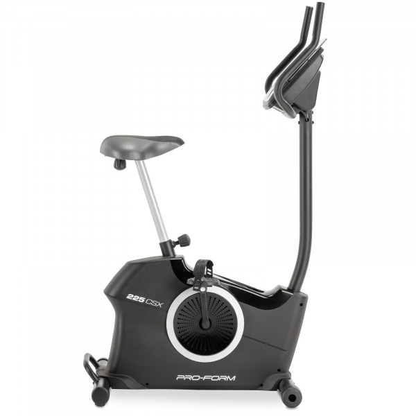 Hero image of the ProForm 225 CSX Upright Exercise Bike showing the full product