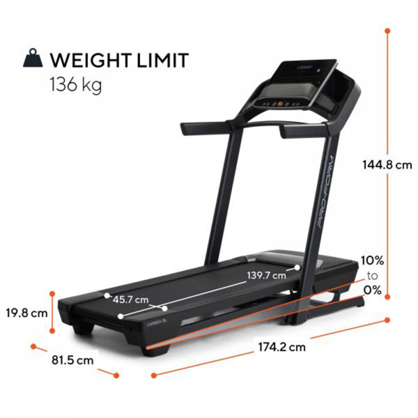 Proform Carbon TL Treadmill