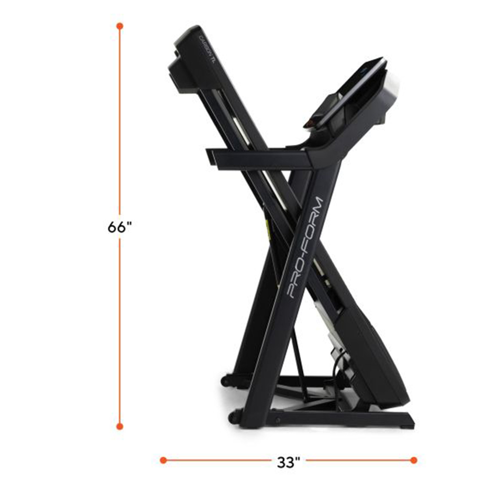 Proform carbon tl treadmill dimensions sale