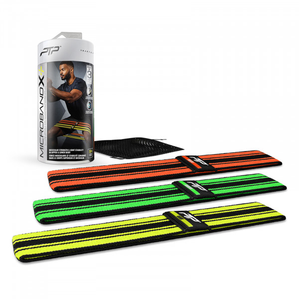 PTP MicroBand X Combo+ 3 Pack with carry bag and packaging