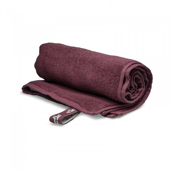 Rolled PTP Sports Pro Cotton Towel Regular - Cherry Cola