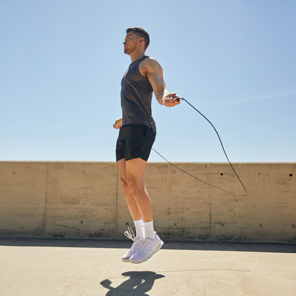 User jumping with the PTP Elite Jump Rope