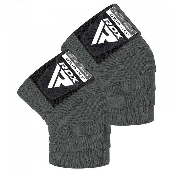 RDX Knee Wraps - wrapped