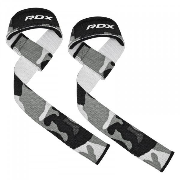 Product image of the RDX Lifting Straps in Camo grey