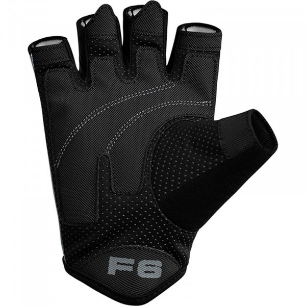 Palm view of the RDX F6 Fitness Gym Gloves