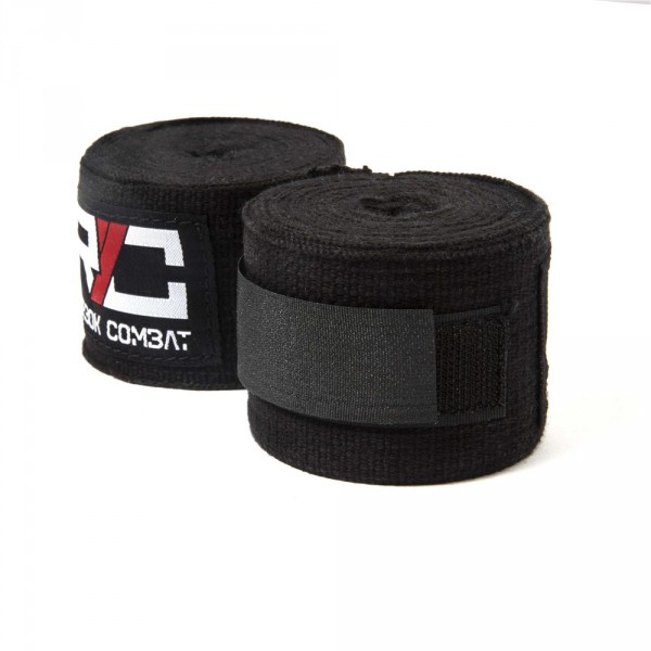 Reebok Combat Hand Wraps (1.8m) Black