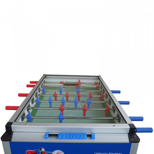 Top view of the Roberto Sport College Pro Cover Football Table.