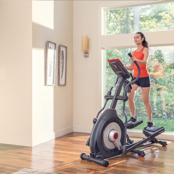 Achieve custom fitness goals with the Schwinn 570E Elliptical Cross Trainer.