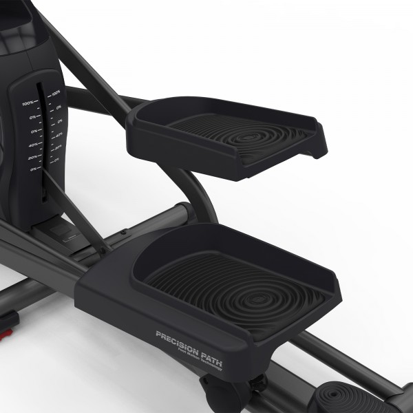 Experience enduring comfort with the Schwinn 570E Elliptical Cross Trainer.