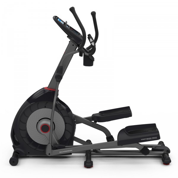 Enjoy smooth strides on the Schwinn 570E Elliptical Cross Trainer.