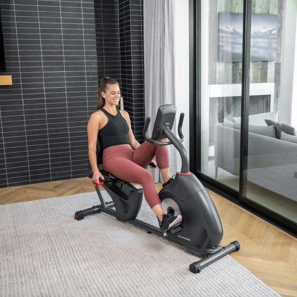 Schwinn 510R Recumbent Exercise Bike - in use home