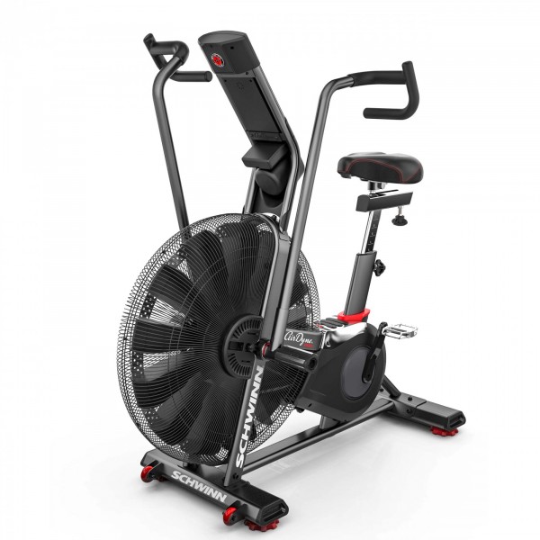 Left-angled view of the Schwinn Airdyne AD8 Airbike