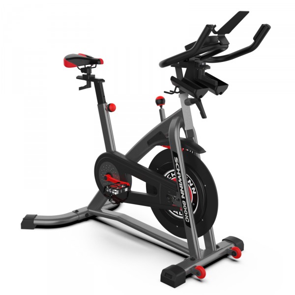 Left diagonal perspective of the Schwinn 800IC Indoor Cycling Bike