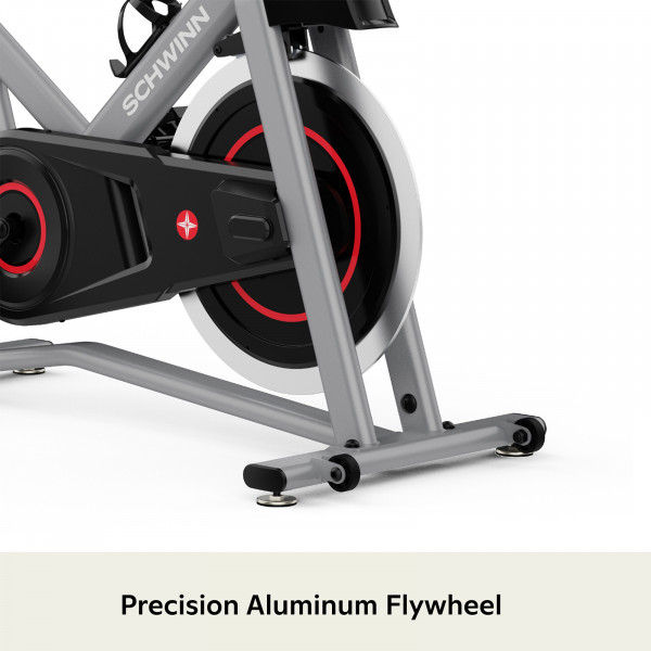 Precision aluminium flywheel on the Schwinn IC3.5 Indoor Cycle