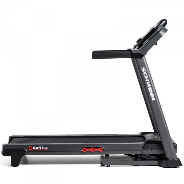 Right side perspective of the Schwinn 510T Treadmill.