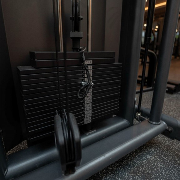 Carousel image of the Skelcore Elite Standing Multi Flight Machine weight stack