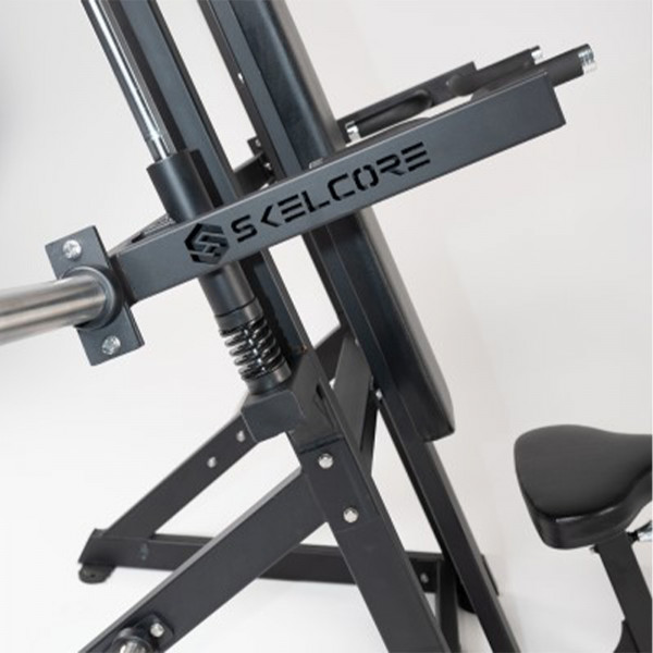 Skelcore Pro Plus Series Linear Shoulder Press - close up of rear