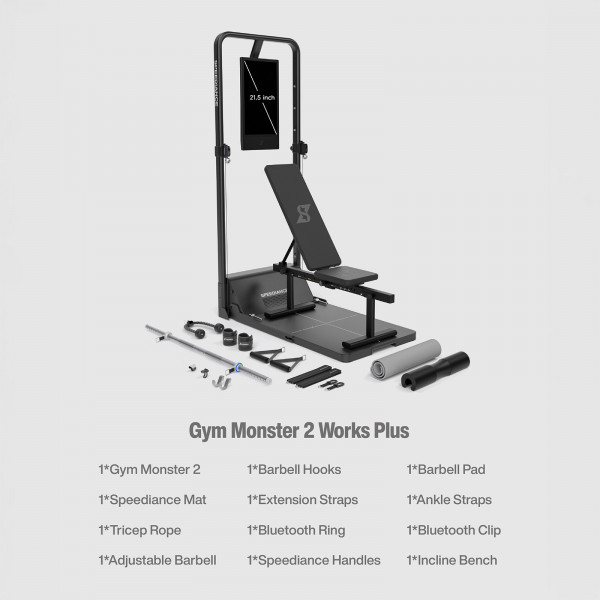 Speediance Gym Monster 2 Works Plus complete package