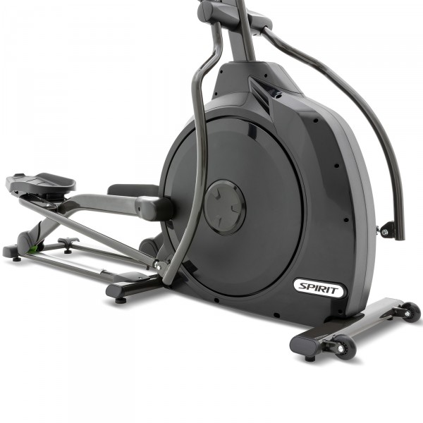Detailed shot of the Spirit XE195 Elliptical.