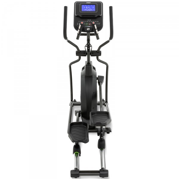 Rear view of the Spirit XE195 Elliptical.