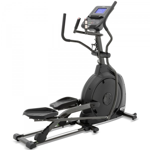 Right-angled view of the Spirit XE195 Elliptical.
