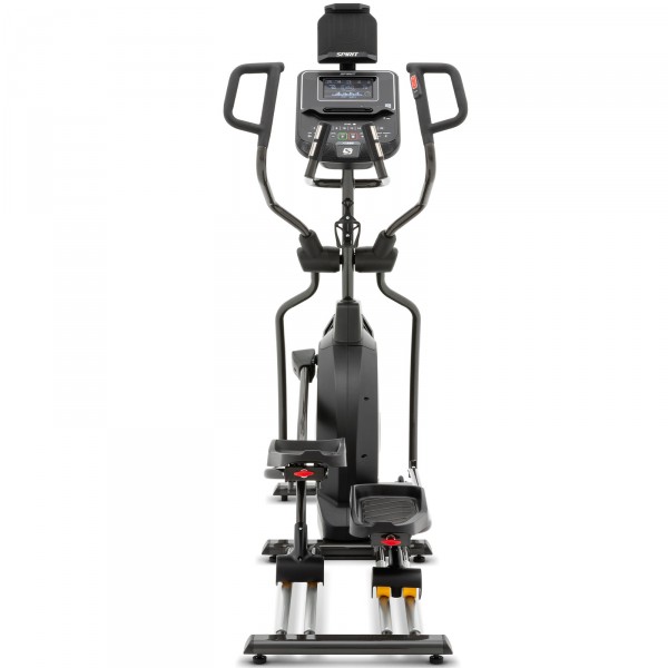 Rear view of the Spirit XE295 Elliptical.