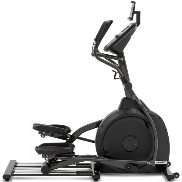 Right-side view of the Spirit XE295 Elliptical.