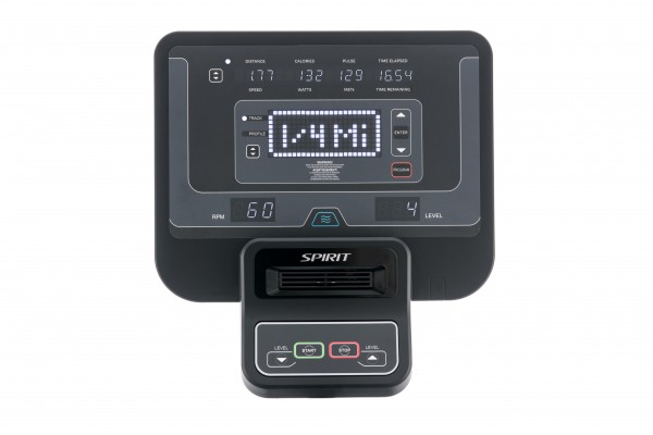 Spirit CU800+ LED Upright Exercise Bike