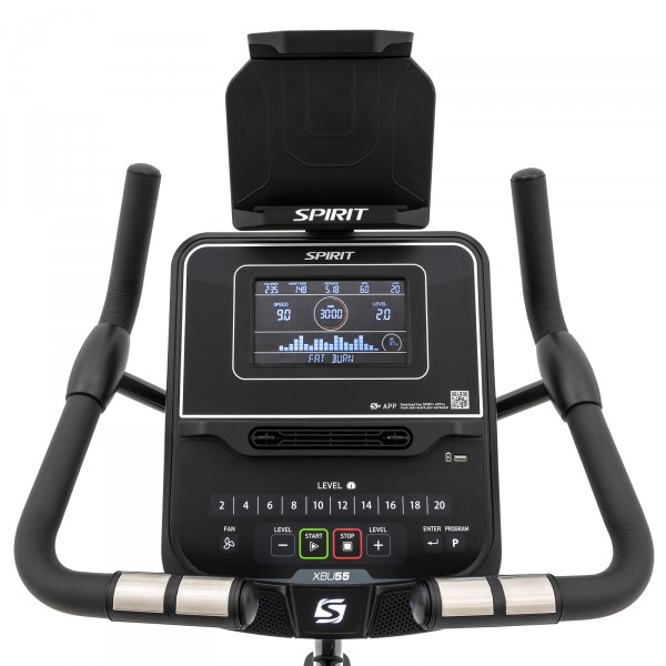Spirit XBU55 Upright Bike - Console