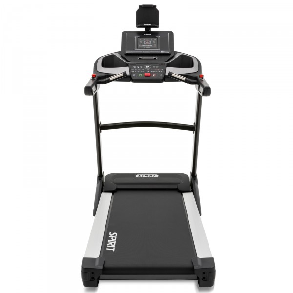 Rear view of the SPIRIT XT485 Treadmill.
